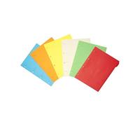 Djois Smartfolder 111302- Lote de 6 Carpetas portafolios A4 con 3 solapa y perforaciones para archivo- Sistema Patentado, cierre con velcro- Subcarpetas Resistentes y Ecológicas, Colores Surtidos, 6u