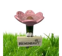 Djowyh Bebidas de abejas - Cuenco de agua en forma de flor - Baño de abejas al aire libre | Para colibríes, Aves, Colmenas, Al Aire Libre Al Aire Libre Y Mariposas