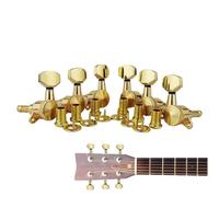 Djowyh Guitar String Tuning Pegs, Guitar Tuning Keys Locking - Llave de tuning eléctrica 1:18 - Piezas de puente para cuerdas de guitarra para hombres, moderno agujero de husillo de 10 mm