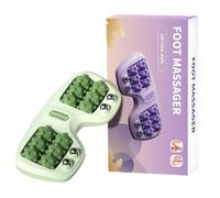 Djowyh Masajeador Rodante De Pies - Para Músculos De Pantorrilla,Rodillo de Pie Portátil para Muscular en Piernas Caderas Espalda Hombres Mujeres Atletas