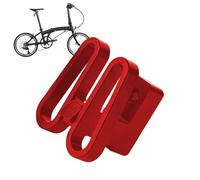 Djowyh Portabicicletas delantero para bicicleta, soporte para bicicleta, soporte para bolsa de bloque, portaequipajes, para exteriores, montaña, camping, garaje, entrega, colegio, viaje, calle, parque