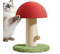 Djowyh Poste rascador, Torre Moderna en Forma de Seta Alta para Gatos Para Gatitos Para Movimiento, Estimulación Mental Y Ejercicio Físico Reducción Del Aburrimiento Hogar Interior Exterior