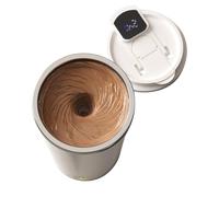 Djowyh Taza De Autoagitación - Vaso Térmico Eléctrico De 400ml Con Pajita - Taza De Café Con Agitación Automática | Para Bebidas De Proteína, Avena, Harina, Huevo, Viaje, Hogar, Oficina, Acampada,