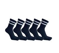 DJSKLDF Calcetines Tabi 5 pares de calcetines cinco dedos for hombre, calcetín algodón a rayas liso Simple que absorbe el sudor, transpirable, cálido, suave y elástico(5 Pairs black)