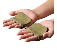 DJSKLDF Calleras Guantes de Entrenamiento for Levantamiento Pesas, Guantes Mano Desnuda for Gimnasio, empuñaduras for Gimnasia Cuero cómodas, proporcionan Palma(4)
