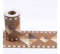 DJSKLDF Cenefa Adhesiva 10M/rollo autoadhesivo impermeable líneas de cintura papel pintado baño línea rodapié decoración zócalo pasillo suelo bordes pegatina(4)