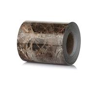 DJSKLDF Cenefa Adhesiva Línea De Cintura Impermeable PVC 5M, Rodapié Autoadhesiva Mármol Y Madera, Papel Tapiz, Decoración(Grey1,5cm x 5m)