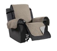 DJSKLDF Cubre Brazos Sofa 1 Juego de Fundas sofá reclinables fijas, Alfombrillas extraíbles for Perros y niños, Protectoras for Muebles reposabrazos(A1 Recliner Cover,Small Size)