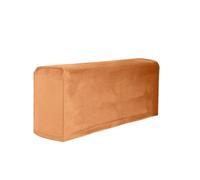 DJSKLDF Cubre Brazos Sofa 1 par de Fundas Removibles for sillones, Funda for reposabrazos sofá, Protectores elásticos for Brazos, sólida for for decoración for Sala Estar(Light Tan)