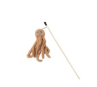 DJSKLDF Juguete Interactivo Gato Octopus Plush Cat Stick Funny Pet Toys Interactive Playing Toy For Cats Teaser Kitten Rod Wand Accessories(Color5)