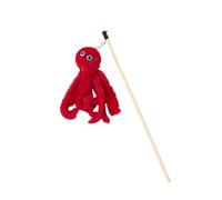 DJSKLDF Juguete Interactivo Gato Octopus Plush Cat Stick Funny Pet Toys Interactive Playing Toy For Cats Teaser Kitten Rod Wand Accessories(Color3)
