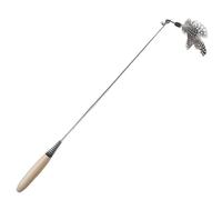 DJSKLDF Juguete Interactivo Gato Wooden Handle Spring Teasing Cat Stick Pearl Feather Replacement Head Scratch-Resistant Toys To Relieve Boredom Pet Supplies(Color1)