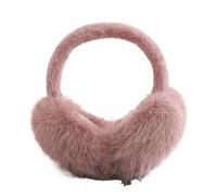 DJSKLDF Orejeras Fashion Soft Ear Warmer Winter Earmuffs For Women Men Solid Color Earflap Outdoor Cold Protection Ear-Muffs Cover(A-pink)