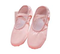DJSKLDF Zapatillas De Ballet Zapatos de punta for, color rosa y azul carne, satén puro, talla 23 a 43 para danza(Beige,26)