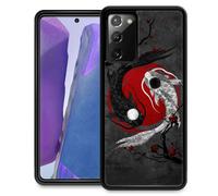 DJSOK Compatible with Samsung Galaxy Note 20 Ultra Case,Japanese Koi Fish for Girl Men Drop Protection Pattern with Soft TPU Bumper Case for Samsung