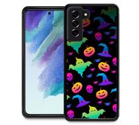 DJSOK Compatible with Samsung Galaxy S23 Plus Case,Ghost Pumpkin for Girl Men Drop Protection Pattern with Soft TPU Bumper Case for Samsung Galaxy S2