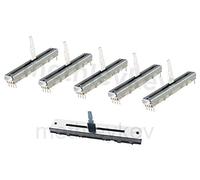 DJSpares 5 atenuadores y 1 kit de crossfader para Pioneer DJM500, DJM600