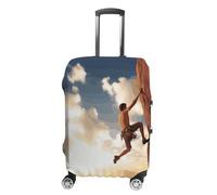 DJUETRUI Funda elástica para equipaje, para escalada en roca, deportiva, antiarañazos, protector de maleta de viaje, lavable, a prueba de polvo, para equipaje de 18 a 32 pulgadas