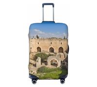DJUETRUI Funda para equipaje Israel at The Tower of David, funda elástica antiarañazos, protector de maleta de viaje, lavable, a prueba de polvo, para equipaje de 18 a 32 pulgadas