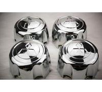 DJUNA Tapacubos para Mitsubishi Montero Sport 1992-2002, Buje Centro Cubre Tapas de Cubo de Rueda de Coche Rueda Central Insignia Emblema Pegatina Logotipos Cubierta de Repuesto