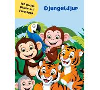 Djur i djungeln - 100 Målarbilder