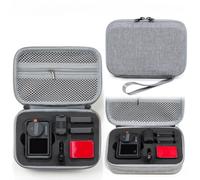 DJYILUF Bolsa de transporte para DJI Osmo Action 5 Pro, portátil bolsa de transporte para DJI Osmo Action 5 Pro, bolsillos carcasa resistente al agua, cámara de viaje, maletín de transporte, Gris(a),