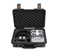 DJYILUF Hardshell bolsa de transporte para DJI Neo, impermeable portátil compacto impermeable maletín para DJI Mavic Neo, gafas voladoras N3, almacenamiento accesorios de drone, Negro , Product size: