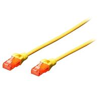 DK-1512-200/Y Cable de conexión U/UTP 5e Línea CCA PVC amarillo 20m 26AWG DIG...
