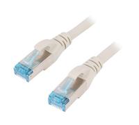 DK-1522-100 Patch cord F/UTP 5e Line CCA PVC gris 10m 26AWG apantallado DIGIT