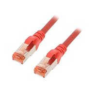 DK-1644-050/R Cable de conexión S/FTP 6 líneas Cu LSZH rojo 5m 27AWG DIGITUS