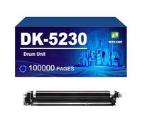 DK-5230 DK-5231 Tambor Compatible con Impresoras para Kyocera M5521cdw, M5526cdw, P5021cdw Y P5026cdw. Tambor De Imagen De Alto Rendimiento (100 000 Páginas),Cyan-1 Pack