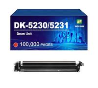 DK-5230 DK-5231 Unidad De Tambor con Chip, Compatible con Las Impresoras para Kyocera ECOSYS M5521cdw, ECOSYS M5526cdw, P5021cdw Y P5026cdw,Magenta-1 Pack