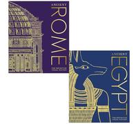 DK Classic History Collection 2 Books Set (Ancient Rome & Ancient Egypt)