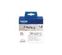 DK CONTINUOUS LABELS WHITE