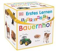 DK Erstes Lernen Stapelwürfel. Bauernhof: 10 stabile Stapelwürfel aus Karton Zum Spielen, Entdecken und Benennen. Für Kinder AB 1 Jahr