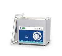 DK SONIC Limpiador Ultrasónico, 1.5L 60W, Profesional Ultrasónico para Gafas, con Control Mecánico, Dispositivo de Limpieza Ultrasónica para Cadenas, Joyas, Monedas y Limpieza (Incluye Cestas)