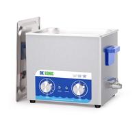 DK SONIC Limpiador Ultrasónico, 10L 240W Limpiador Sónico con Calentador y Temporizador Mecánico, Limpiador Ultrasónico de Carburadores para Limpiar Pistolas, Motores, Cadenas (Cesta Incluida)