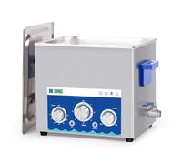 DK SONIC Limpiador Ultrasónico 10L 240W, Limpiador Ultrasónico de Carburadores con Función de Ajuste de Potencia, Temporizador y Calentador para Piezas, Placas de Circuitos y Cadenas (Incluye Cesta).