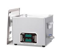 DK SONIC Limpiador Ultrasónico 15L, 360W Limpiador Sónico con Temporizador, Calentador y Control Táctil, Multiaplicación para Motores de Motocicletas, Carburadores, Cadenas (Cesta Incluida)