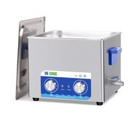 DK SONIC Limpiador Ultrasónico, 15L 480W Limpiador Sónico con Calentador y Temporizador Mecánico, Limpiador Ultrasónico de Carburadores para Limpiar Pistolas, Motores, Cadenas (Cesta Incluida)