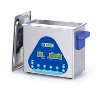 DK SONIC Limpiador Ultrasónico 3L, Limpiador Ultrasónico Profesional de Joyas de 120W con Calentador y Temporizador, Control Digital y Cesta, Múltiples Funciones para Joyas, Gafas, Cadenas, Relojes