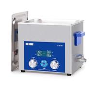DK SONIC Limpiador Ultrasónico de 10L, 240 W, Limpiador Ultrasónico Comercial con Temporizador Mecánico Inteligente, Calefacción y Cesta, Múltiples Funciones para Carburador, Motores de Motocicleta
