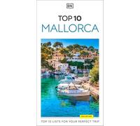 Dorling Kindersley – DK Top 10 Mallorca – Listas Top 10 y mapa plegable resistente – Guía de bolsillo