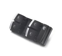 DKAEUK ADWS013 Interruptor de ventana Botón de encendido Regulador Apto para 4F0959851 compatible con A6 S6 C6 RS6 Q7 RS3 A3 S3 Allroad quattro Avant 2004 2005 2006 2007 2008 2009 2010 2011 2012 2013