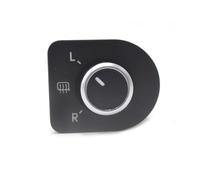 DKAEUK VW060C Interruptor de espejo 10 PINS Chrome OE# 1J1959565F compatible con VW Beetle 1999-2010, Bora 1999-2005, Golf 1998-2006, Passat 1997-2005