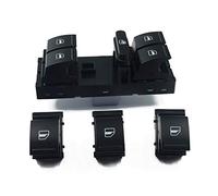 DKAEUK VWBL interruptor eléctrico de ventana OE#1K4959857 apto para Altea Ibiza Leon Toledo Golf Jetta Passat Tiguan Touran CC Ameo Polo