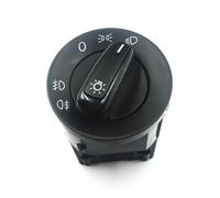 DKAEUK VWHS022 Interruptor de control de los faros 6R0941531E 6R0941531C compatible con Mii KF1_ 2011-2016, Polo 6R, 6C 2009-2016, UP! 2011-2016