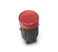 DKAEUK VWIS013R Interruptor pulsador de arranque y parada del motor rojo 5N0959839 compatible with Golf Plus 2009-2011, Sharan 2011-2021, T.i.g.u.a.n 2008-2018, Alhambra 2011-2021