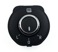 DKAEUK VWMS007 Interruptor Espejo Puerta Coche Apto para VW Polo 2010 2011 2012 2013 2014 2015 2016 2017 2018 2019