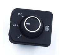 DKAEUK VWMS028 Interruptor de control del espejo retrovisor Apto para VW Caddy Golf Polo Taigo Taos Teramont T-Roc Transporter Mul-tivan, Seat Tarraco Formentor Leon